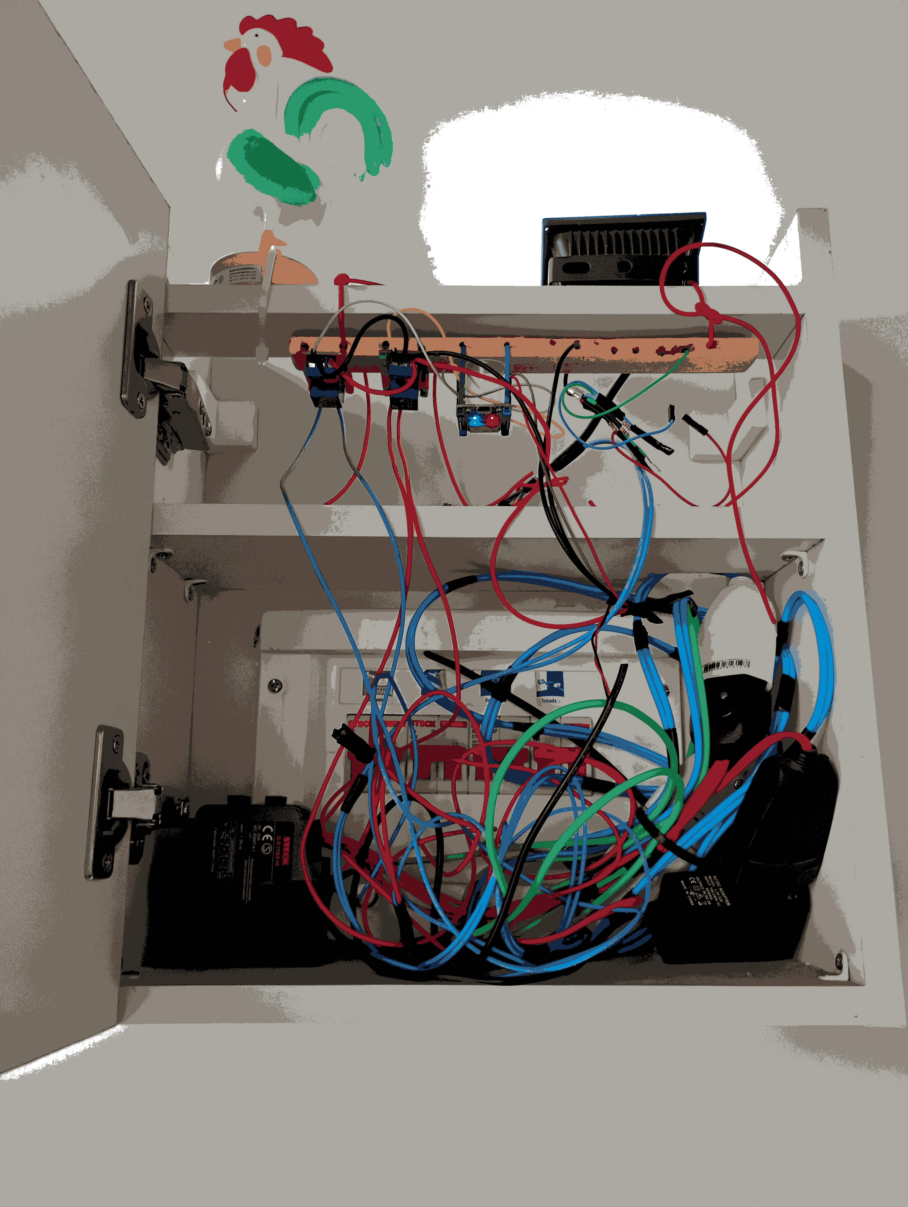 esp32 ... module rele ... contactor ... 